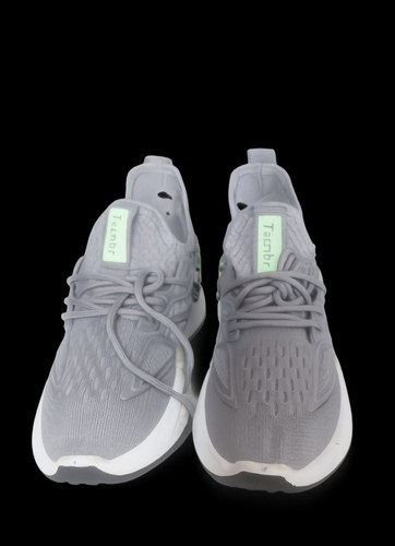 Modern gray sporty sneakers