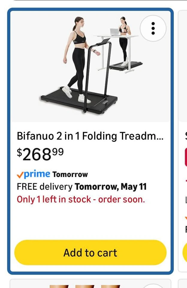 BIFANUO Walking Pad Treadmill - photo 2
