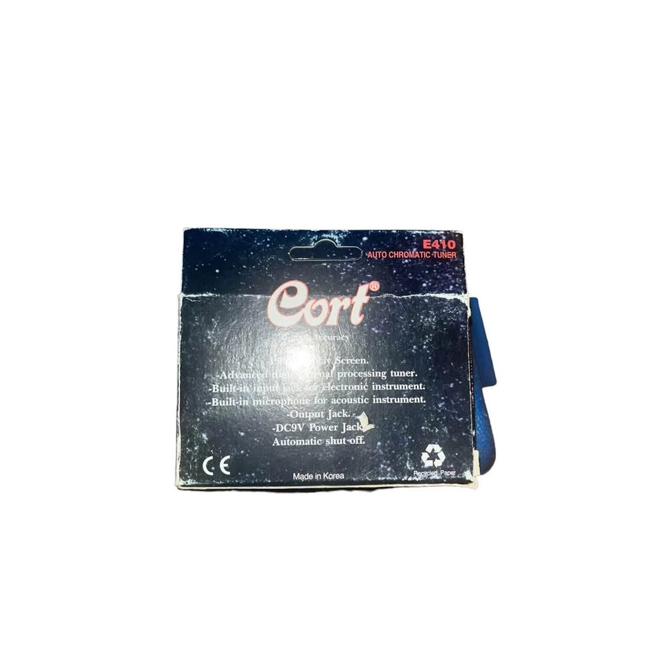 BNIB Cort E410 Auto Chromatic Tuner - photo 3
