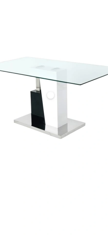 Ildefonso Glass Top Dining Table By Wrought Studio Wayfair - photo 4