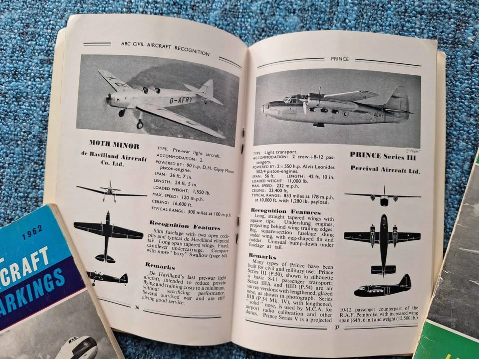 Vintage Ian Allan abc Civil Aircraft Recognition Books - photo 3
