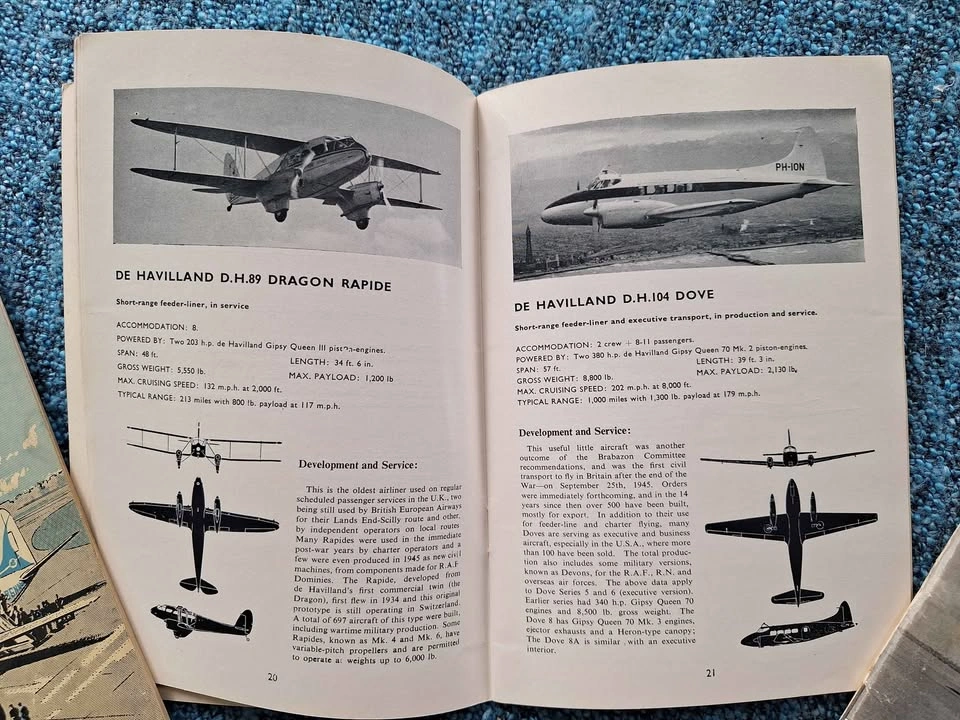 Vintage Ian Allan abc Civil Aircraft Recognition Books - photo 5