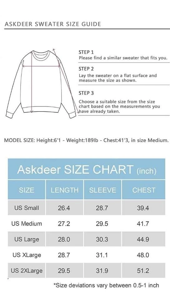 Men's Askdeer Ribbed Crewneck Pullover Sweater - photo 3