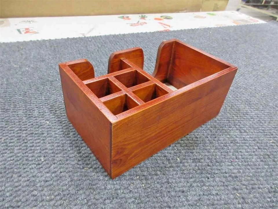 Wood Home Organizer Caddy