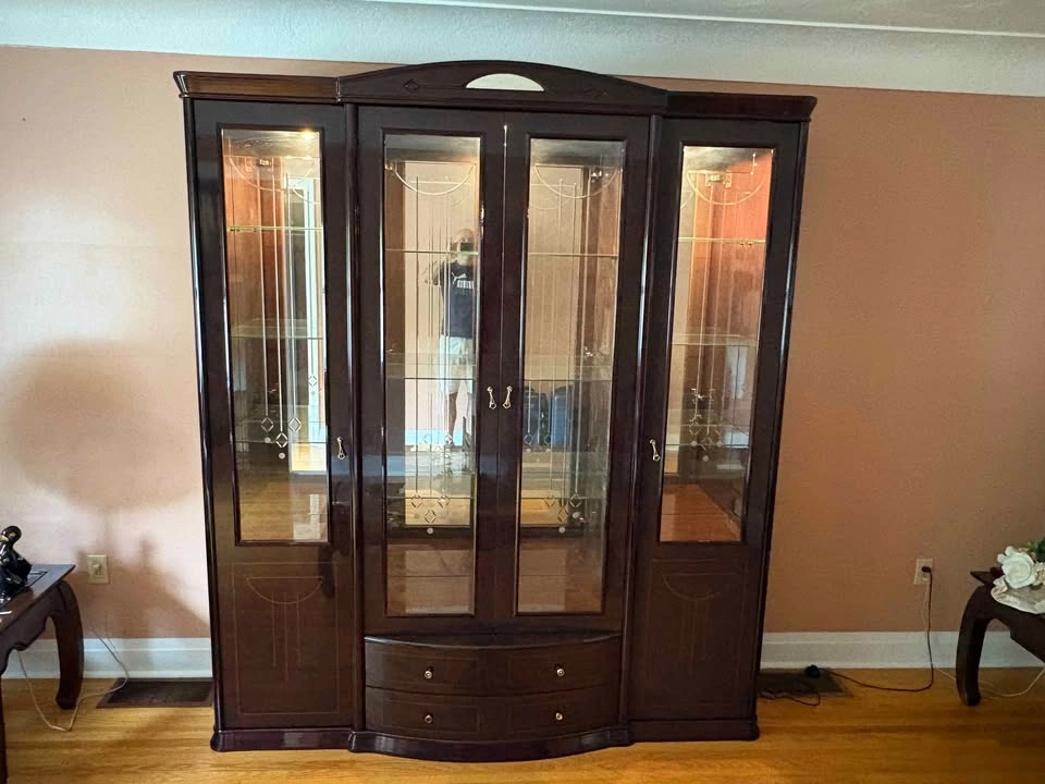 Mahogany Wood Hutch - photo 2