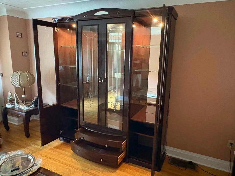 Mahogany Wood Hutch - photo 3