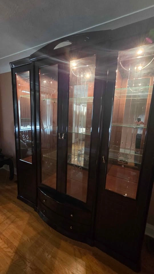 Mahogany Wood Hutch - photo 4