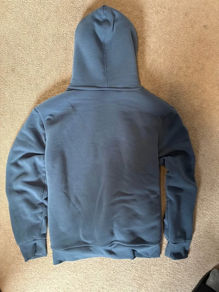 Blue Fur Lined Hoodie - photo 5