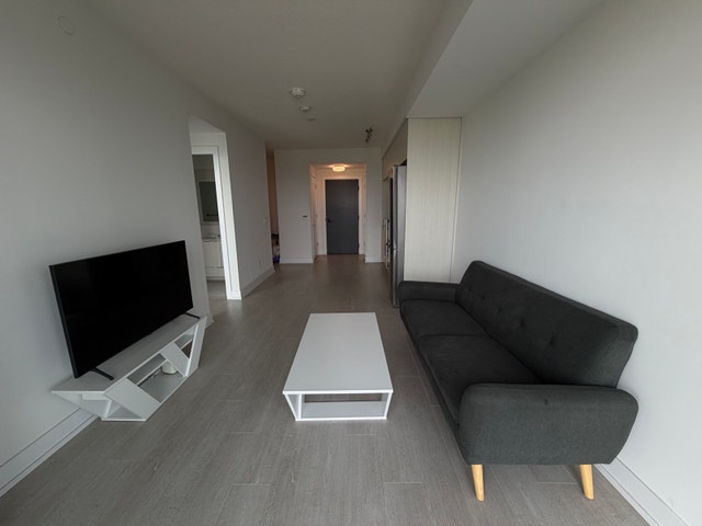 Living Room Bundle: Sofa, TV, TV Stand, and Coffee Table