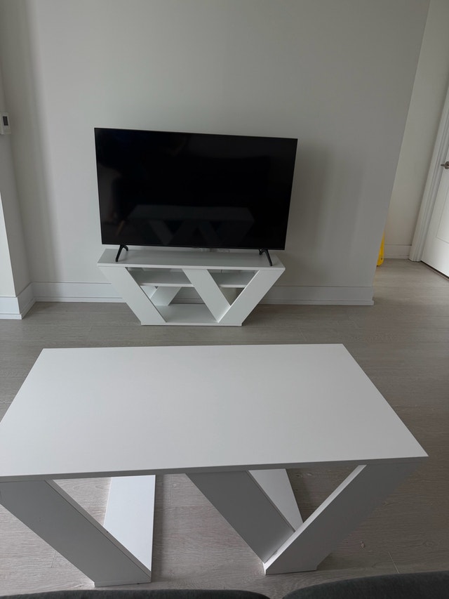 Living Room Bundle: Sofa, TV, TV Stand, and Coffee Table - photo 4