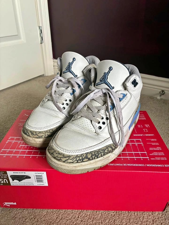 Jordan 3 Retro Unc