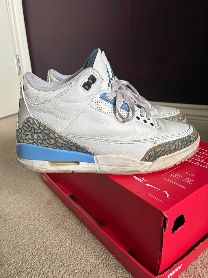 Jordan 3 Retro Unc - photo 4