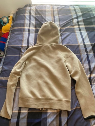 Nike Tech Fleece Tracksuit Set Full Zip Hoodie Joggers Beige Siz - photo 4