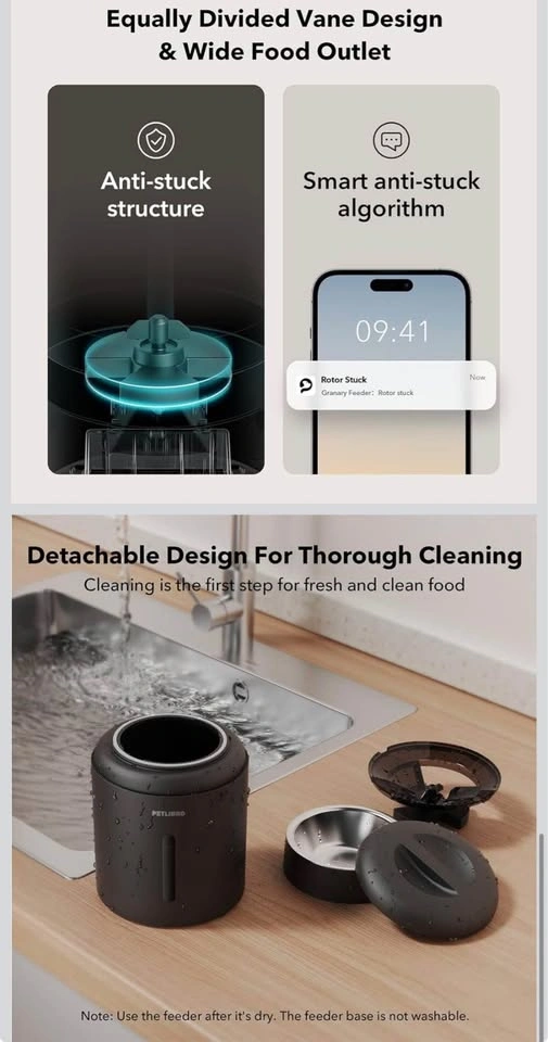 PETLIBRO 5L Automatic Cat Feeder – WiFi Smart Food Dispenser - photo 5