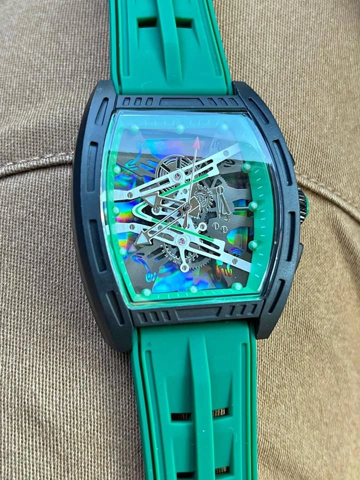 (Free Delivery) Quartz Skeleton Watch _ 3 COLORS