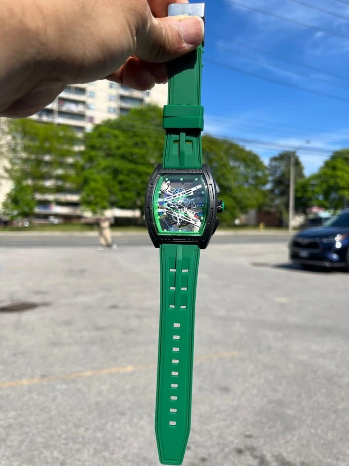 (Free Delivery) Quartz Skeleton Watch _ 3 COLORS - photo 4