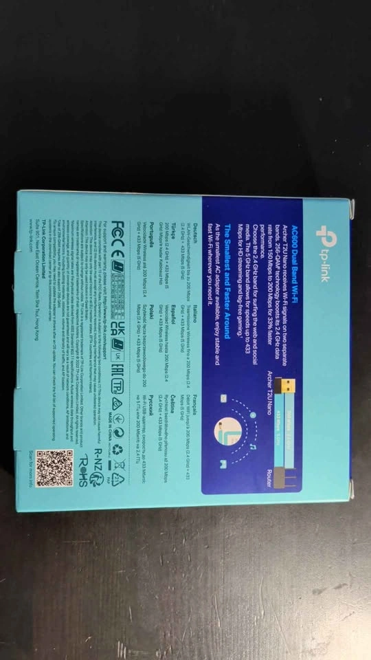 TP-Link T2U Nano AC600 Dual Band Wi-Fi Adapter - photo 2