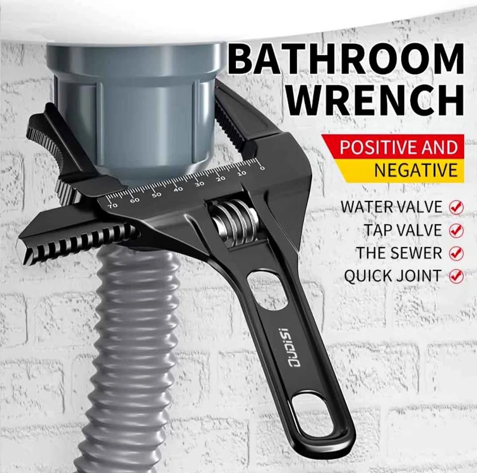 Multifunctional Bathroom Wrench