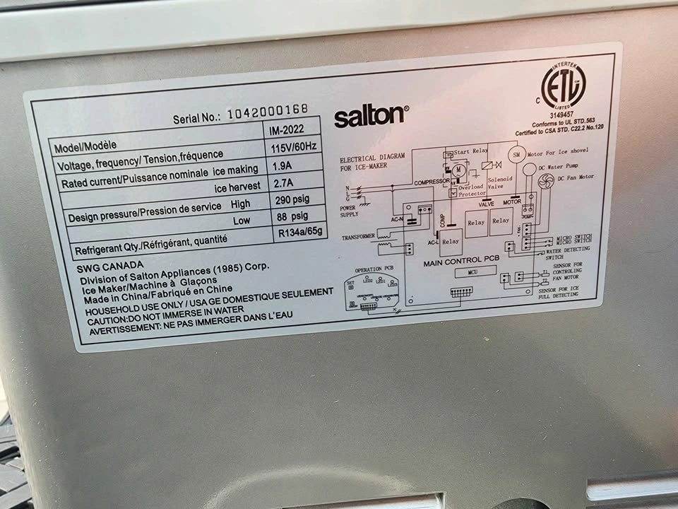 Salton Portable Ice Maker - photo 3