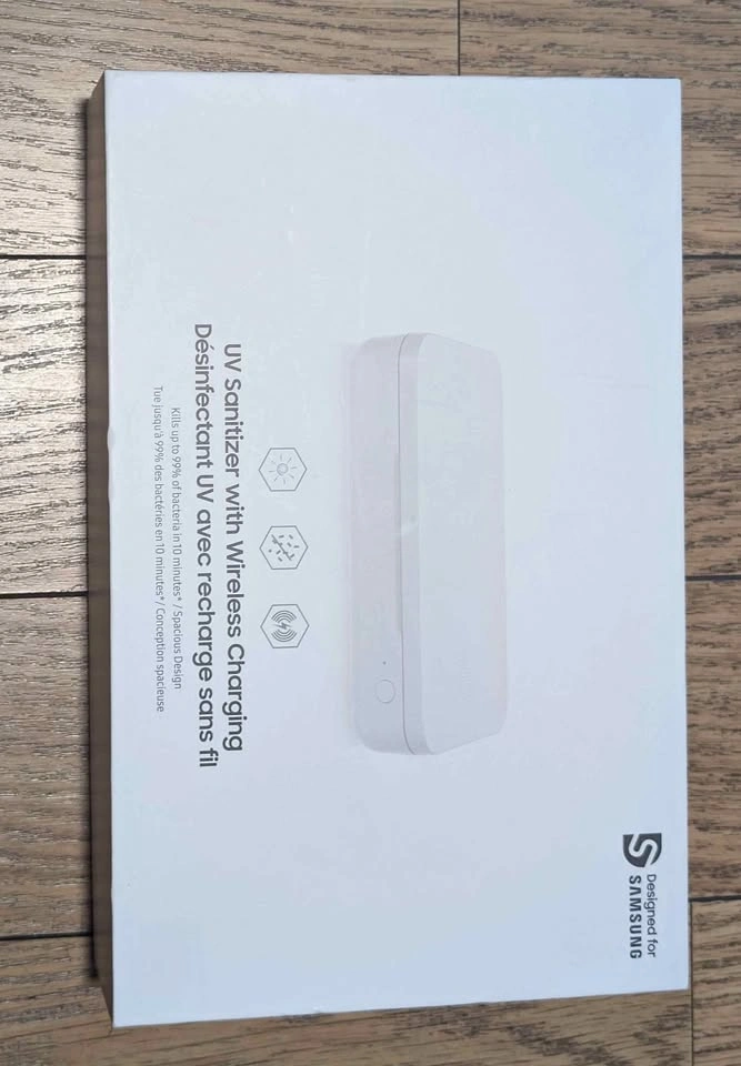 Samsung UV Sanitizer Box with 10W Wireless Phone Charger