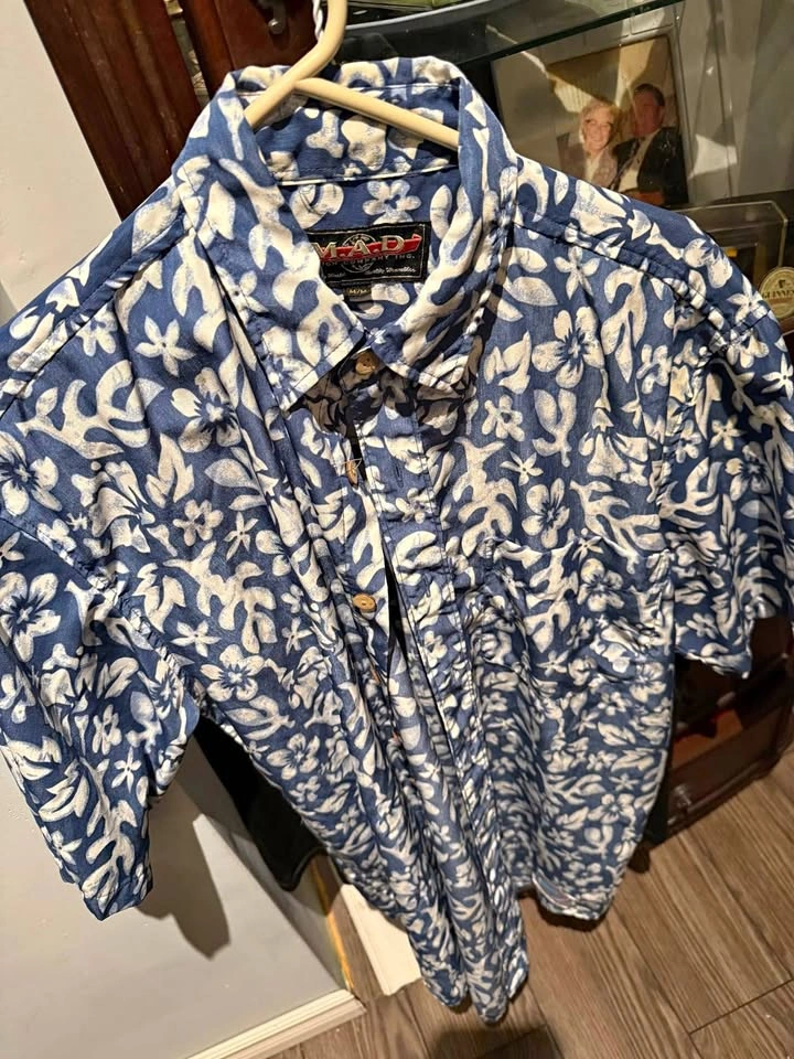 Labatt or Guinness Hawaiian shirts