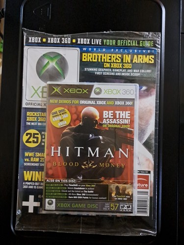 2006 May Xbox Magazine w/ Brothers In Arms, Hitman & Disc
