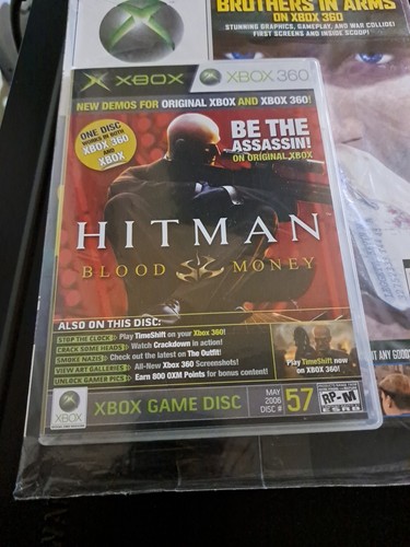 2006 May Xbox Magazine w/ Brothers In Arms, Hitman & Disc - photo 3