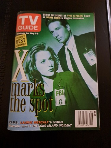 1998 May 2nd, TV Guide, The X-Files Feature And Cover