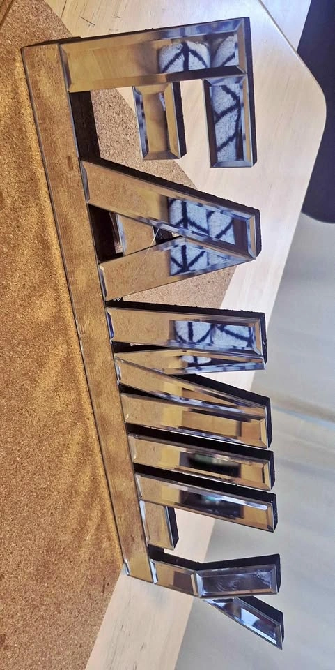Mirrored FAMILY Wall Decor