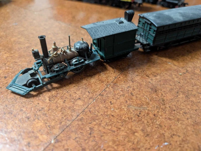 Vintage HO Scale Model Train Mega Lot