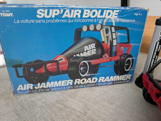 Vintage TOMY Air Jammer Road Rammer