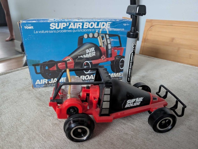 Vintage TOMY Air Jammer Road Rammer - photo 2