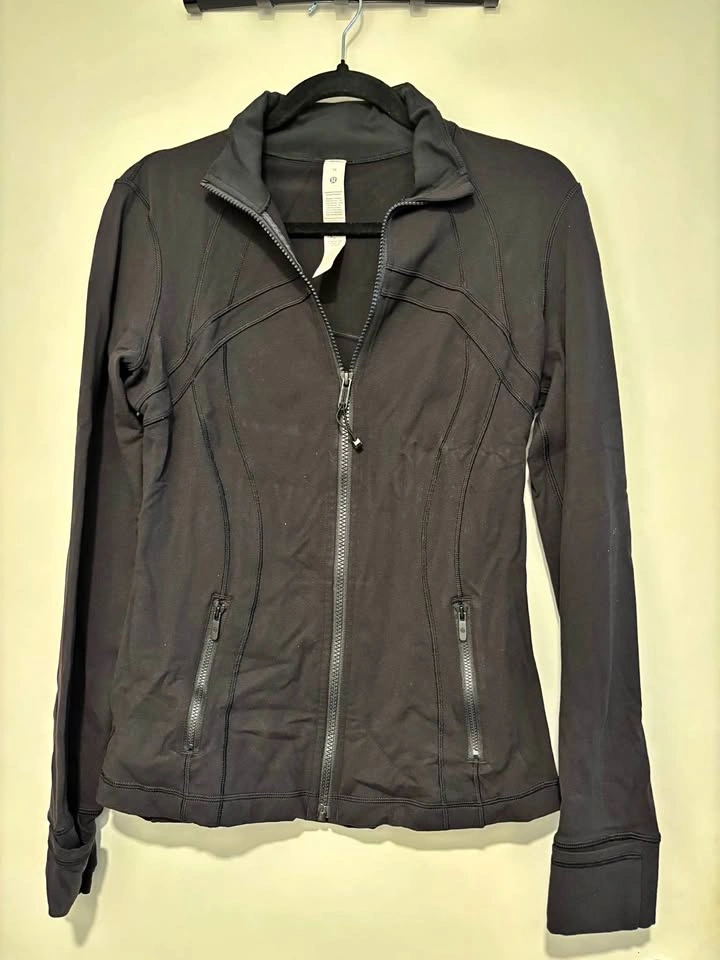Authentic Black Lululemon Define Jacket Size 10