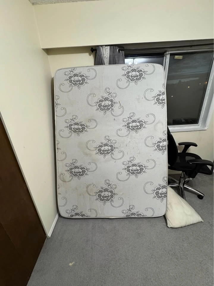Full Size Mattress and Upholstered Bed Frame - photo 2