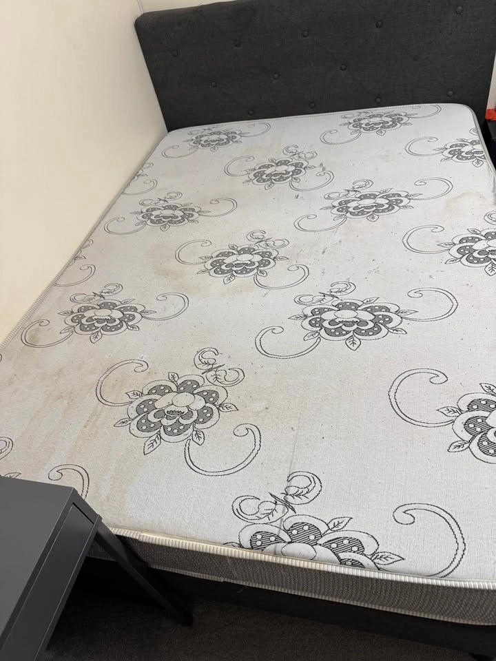 Full Size Mattress and Upholstered Bed Frame - photo 3