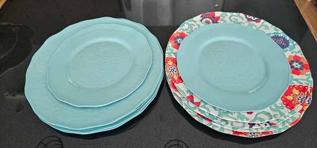 Melamine Dinner Plates Set - 12 pc set - photo 3