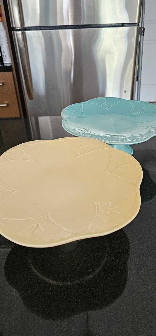 Ceramic Cake Stands - one pair - photo 3
