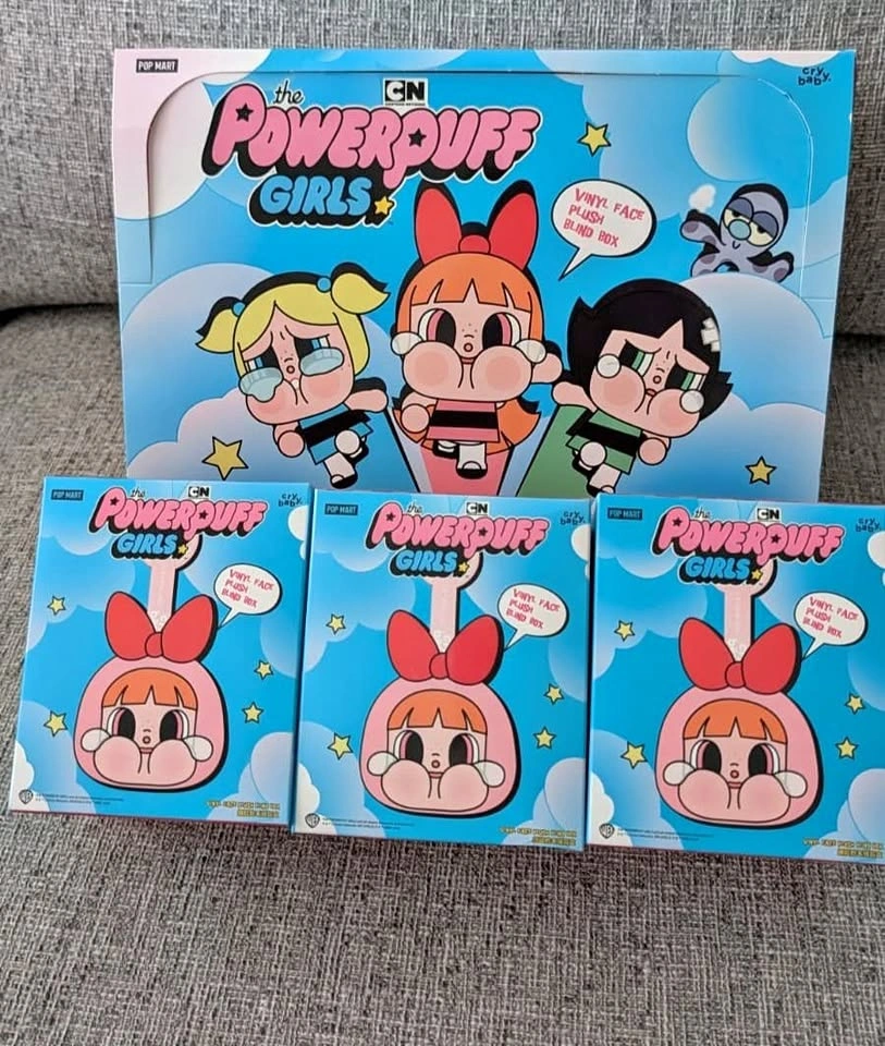 CRYBABY × Powerpuff Girls Series-Vinyl Face Plush Blind Box