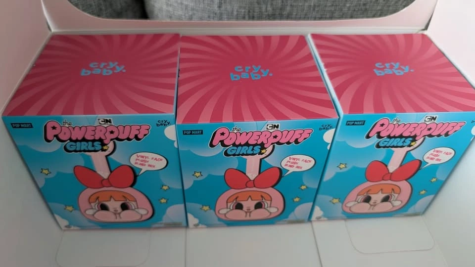 CRYBABY × Powerpuff Girls Series-Vinyl Face Plush Blind Box - photo 2