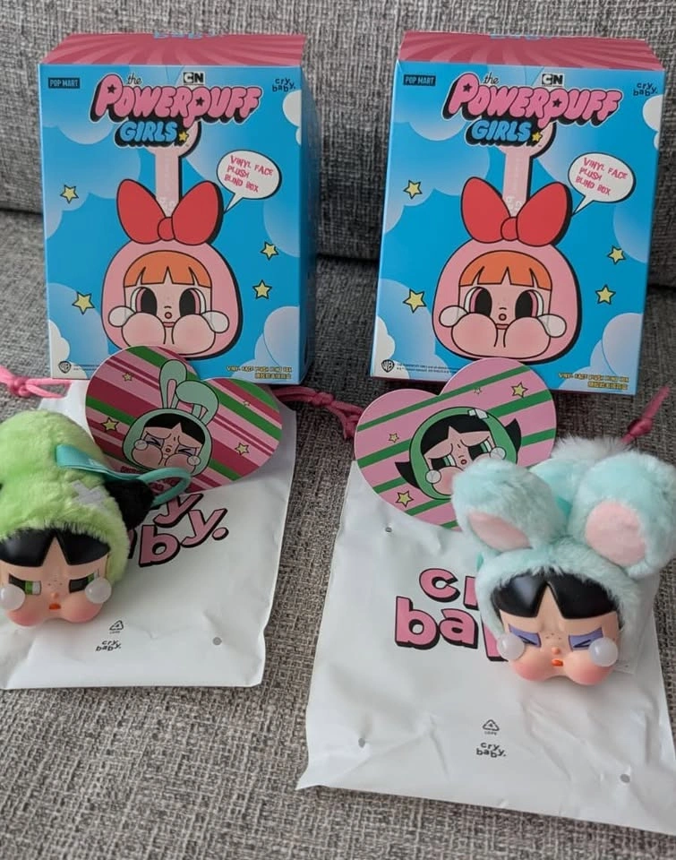 CRYBABY × Powerpuff Girls Series-Vinyl Face Plush Blind Box - photo 3