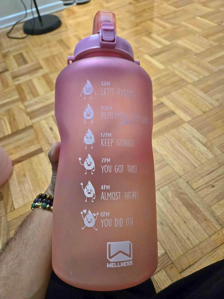 Wellness water bottle