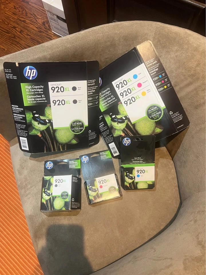 HP OFFICEJET 6500A printer with lots of extra ink - photo 3