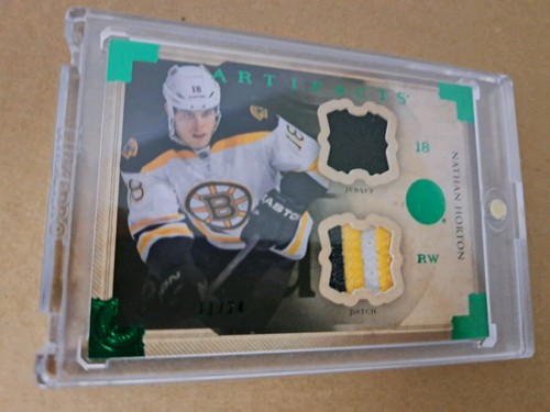 2013-14 Upper Deck Artifacts Nathan Horton Emerald Card