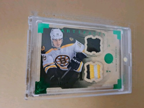 2013-14 Upper Deck Artifacts Nathan Horton Emerald Card - photo 4