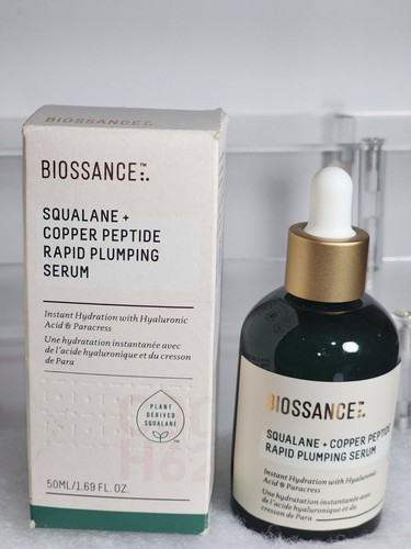 Biossance Squalane + Copper Peptide Rapid Plumping Serum