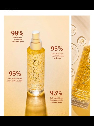 Kopari Golden Aura Body Oil with 24K Gold & Hyaluronic Acid - photo 3