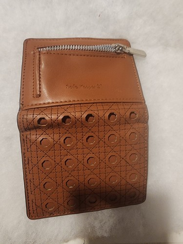 Safe Keeper Terra-Cotta Compact Trifold Wallet