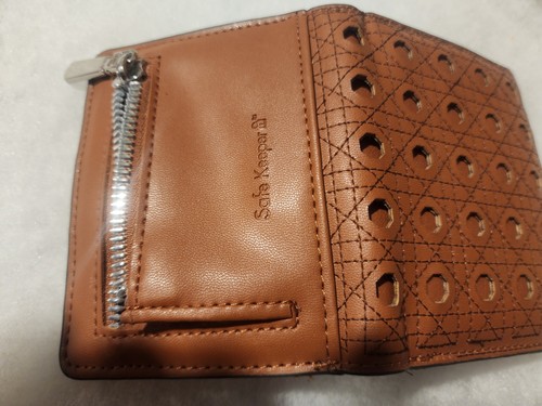 Safe Keeper Terra-Cotta Compact Trifold Wallet - photo 5