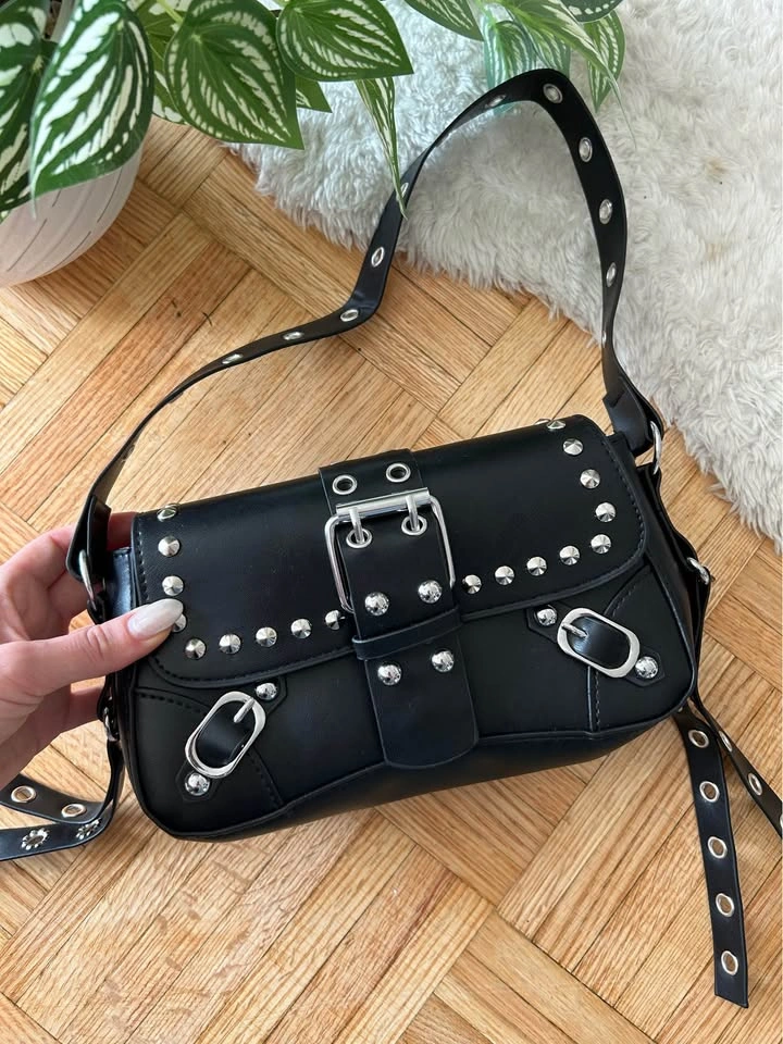 Cute black shoulder bag