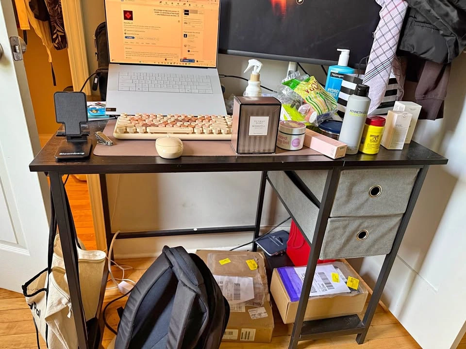 Study table with drawers